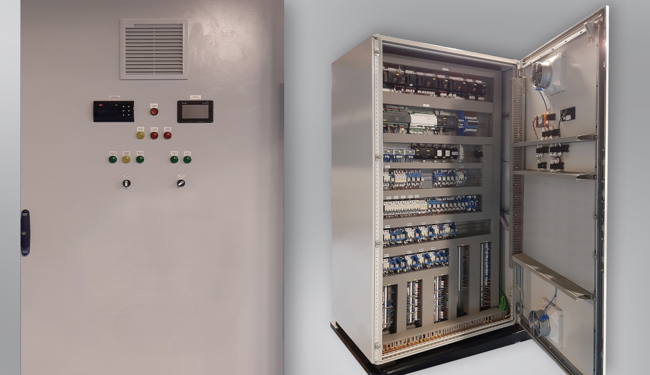 Sistema elétrico para central de refrigeração